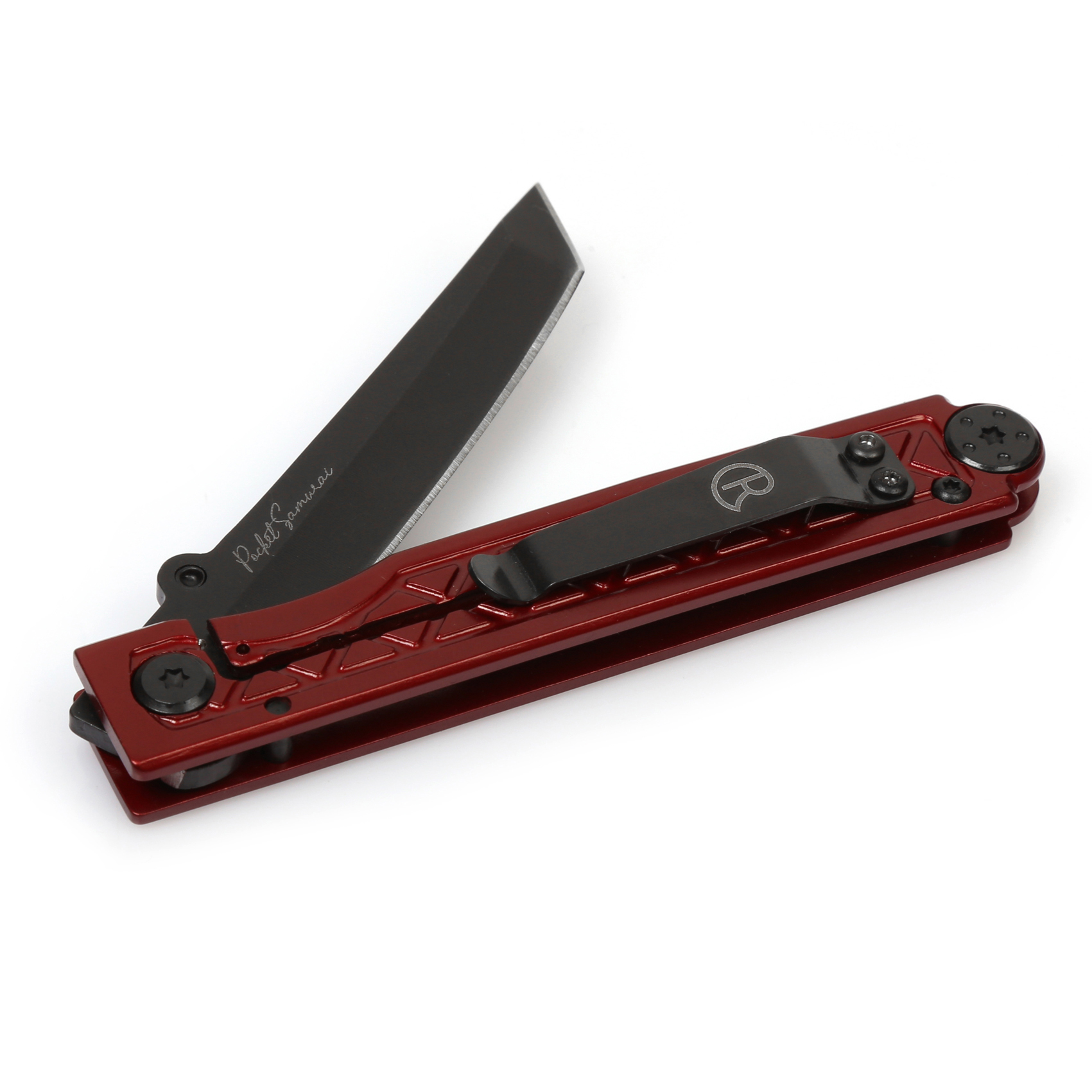 Chris Reeve Knives Samurai 7425 Red 8Crl3Mov Liner Kilit Çakı BH9272